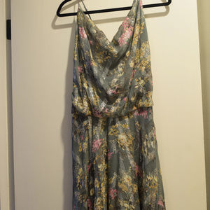 Haute Hippie Floral Blouson Dress